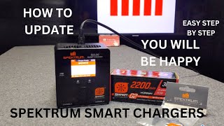 HOW TO UPDATE SPEKTRUM SMART CHARGER GET MORE FROM IT EASY STEP STEP EFLITE RC AIRPLANE HELICOPTER [upl. by Calmas]