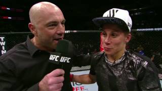 UFC 205 Liz Carmouche Octagon Interview [upl. by Amitak40]