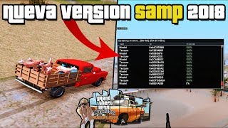 Como Instalar La Nueva Versión De SAMP 0 3 DL 2018  Nuevo Servidor GTASAMP [upl. by Eciralc]