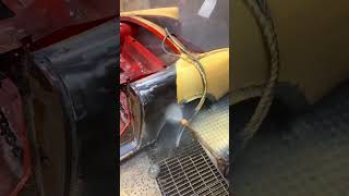 Pressure Washing after Chemical dip paintremoval rust shorts [upl. by Atul909]