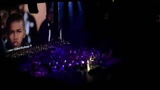 Andrea Bocelli And Heather Headley  Amazing Grace  New York  121317 [upl. by Nyliak]