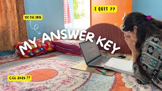 SSC CGL Answer Key 2024 📝😢ssc cgl 2024 answer key 2024 ssc cgl aspirant ssccgl ssc study [upl. by Ixel175]