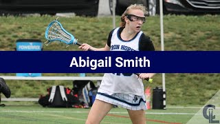 Abigail Smith Lacrosse Highlights  TX 2022  Def Mid [upl. by Maynord138]