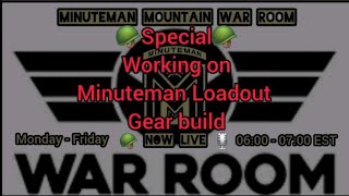 Minuteman Mountain War room live Working in gear random live Spontaneous [upl. by Munson]