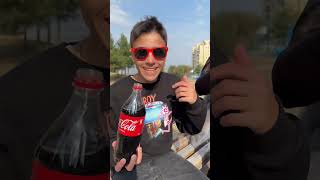 HE MAKE a CocaCola SLIME 👦🥤🤣 shorts viral gukafamilyshow [upl. by Azila821]