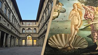 Florence Italy Vlog Uffizi Gallery and the Worst Pasta in Italy [upl. by Gun]