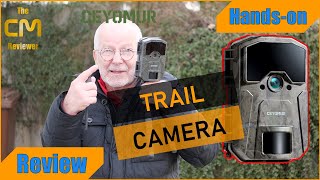 CEYOMUR CY55 Test Trail Camera  Top Wildkamera IP66 IR 940nm 1080p Handson Deutsch eng hints [upl. by Adnahcir]