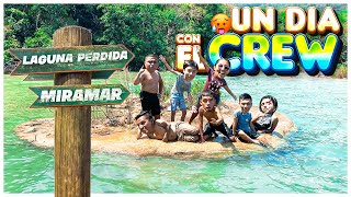 🔥EL VIAJE MAS LARGO DEL CREW  LAGUNA PERDIDA 🔥 [upl. by Enelhtac]