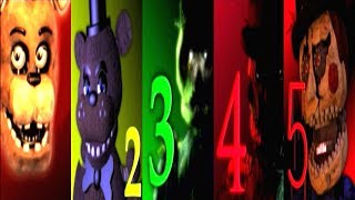 The Return To Freddys 15 Jumpscare Simulator ALL JUMPSCARES [upl. by Morita]