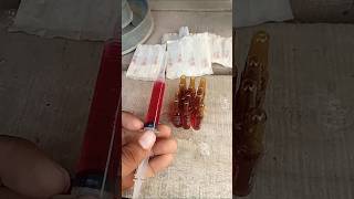 Treatment injection 💉😱 inject aseel murgaytshort viralvideo rooster aseeleggs [upl. by Attenaz]