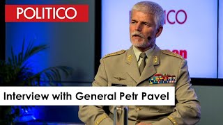 Interview with General Petr Pavel  POLITICO Playbook Breakfast [upl. by May]