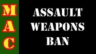 Assault Weapons Ban 2013 [upl. by Ecidnac631]