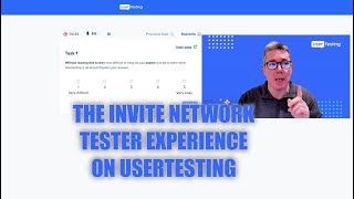 UserTesting  The Tester Experience in the Invite Network [upl. by Nelak718]