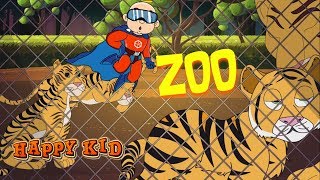 Happy Kid  Zoo  Episode 8  Kochu Tv  Malayalam [upl. by Ahsiener]