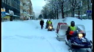 Århundradets snöstorm  Minnen amp bilder från dagarna som skakade Gävle 1998 [upl. by Favata728]