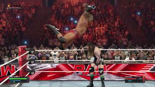 Gameplay W2K24 Pc  Randy Orton VS Wolfgang [upl. by Lady]