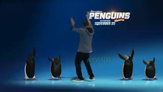 los pingüinos de Madagascar bailando harder better daft punk completo [upl. by Llenrep]