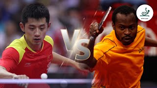 FULL MATCH  Zhang Jike vs Quadri Aruna 2014  ITTF Mens World Cup [upl. by Adnoel13]