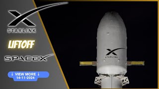 SpaceX  Falcon 9  Mision Starlink 24 Satelites  14112024 [upl. by Farra]