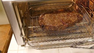 Cooking a Ribeye Steak to perfection with the Emeril Lagasse Air Fryer 360 Pandemic Cooking [upl. by Britt]