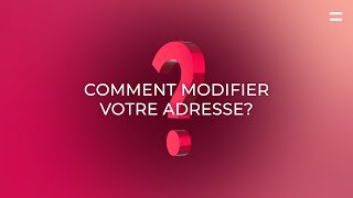 Belfius Mobile  Comment modifier votre adresse [upl. by Donoho]