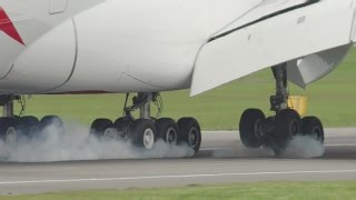 A380 wheels closeup [upl. by Breana]