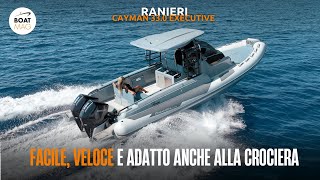 Ranieri Cayman 330 Executive il gommone multitasking PROVA e CONSUMI [upl. by Wendy162]