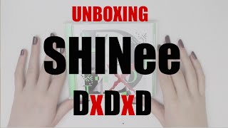 Unboxing SHINee DxDxD Japanese Full Album Regular Edition [upl. by Warga]