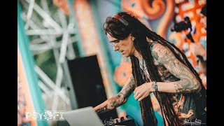 Ajja full live set at PsyFi 2017 [upl. by Enaelem]