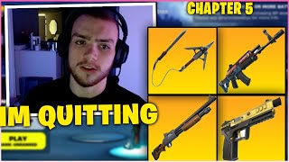 MONGRAAL FREAKS OUT After Playing First GAME Of FORNITE Chapter 5 amp Uses All new Weapons amp ITEMS [upl. by Acinat]