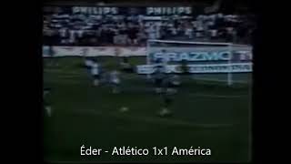 Atlético MG 3x1 América MG  Mineiro 1980 [upl. by Leakcim]