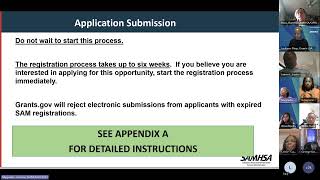 PreApplication Webinar Recording  NOFO No SM24002Statewide Consumer Network Grant Program [upl. by Hsaniva]