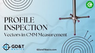 Profile Inspection with CMM Vectors [upl. by Jori]