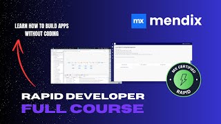 Become a Rapid Developer with Mendix  Beginner Walkthrough 2024 [upl. by Jochebed65]