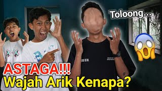 ARIK WAJAHNYA JADI CAC4T😱ARYA SAPUTRA SAMPE PANIK BANGET  Mikael TubeHD [upl. by Etnovad403]