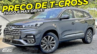 NOVO CAOA CHERY TIGGO 8 MAX DRIVE 2025 ENTREGA 10X LUXO ESPAÇO E EQUIPAMENTOS QUE A CONCORRÊNCIA [upl. by Anura]