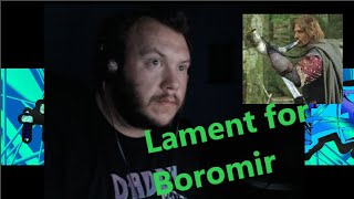 Lament For Boromir Vocal Cover Clamavi De Profundis Cover [upl. by Assir]