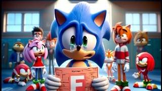 Sonic Low Score Disappoints He Want To Become quotSHIN SONIC TAPESquot  Sonic The Hedgehog 3 Animation [upl. by Tooley]