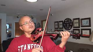 Fiocco Allegro 2024 on Electric Violin [upl. by Gearhart]