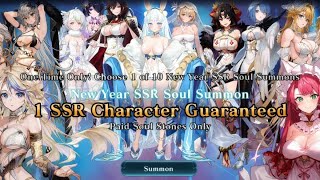 Which Guaranteed SSR Banner is the BEST New Year Summon with paid soul stones Evertale [upl. by Eilla]