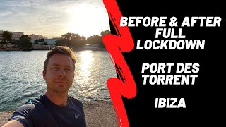 MY FIRST REAL VLOG Full Lockdown Before amp After  Port Des Torrent Ibiza  We Can Go Out [upl. by Alard]