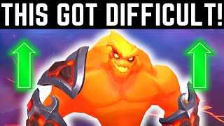 Baron Geddon BUFFED in Molten Core Warcraft Rumble  OJH [upl. by Mandie]