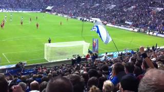 Schalke  Bayern 18911 Neuer kommt zur Nordkurve [upl. by Oirevas416]