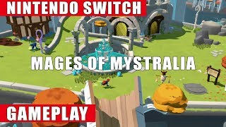 Mages of Mystralia Nintendo Switch Gameplay [upl. by Sherrod]