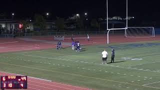 Yuba College vs West Hills College Varsity Mens Football [upl. by Kondon]