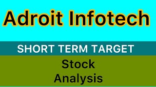 ADROIT INFOTECH LTD STOCK TARGET 🟦 ADROIT INFOTECH STOCK NEWS  ADROIT INFOTECH ANALYSIS 131124 [upl. by Palocz]