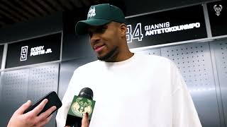 Giannis Antetokounmpo Postgame Media Availability  111824 [upl. by Atul6]