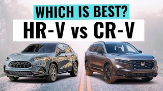 2023 Honda CRV vs Honda HRV  Which SUV Should You Buy [upl. by Sylado]