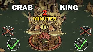 SALADMANDER ARE OP Crabking in 2 minutes as Wormwood  Dont Starve Together  DST [upl. by Kayle]