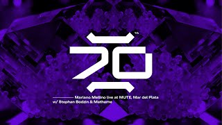 AUDIOHOLICS 70  live at Mute Mar del Plata w Stephan Bodzin amp Mathame [upl. by Ahsemot]